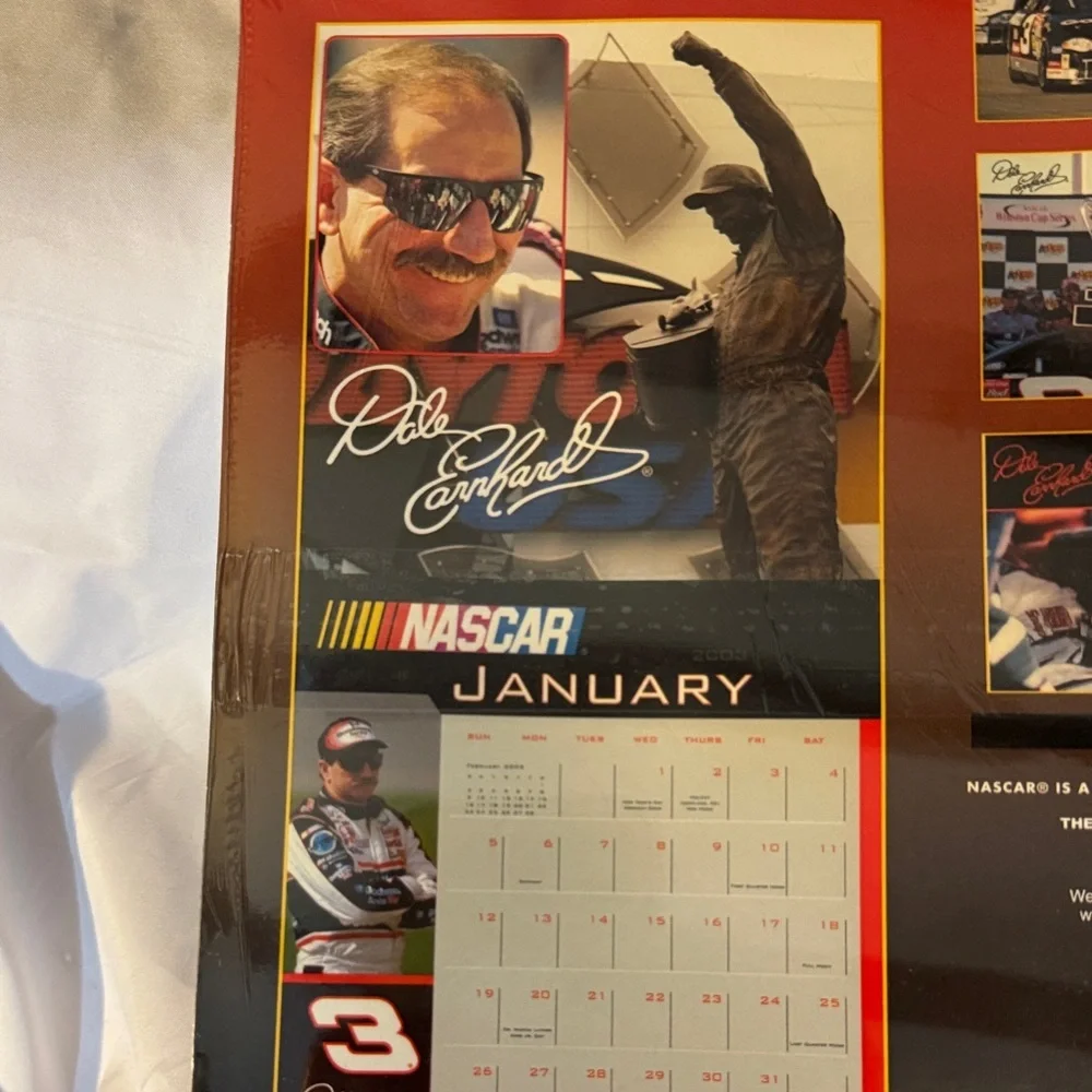 Dale Earnhardt NASCAR Calendar